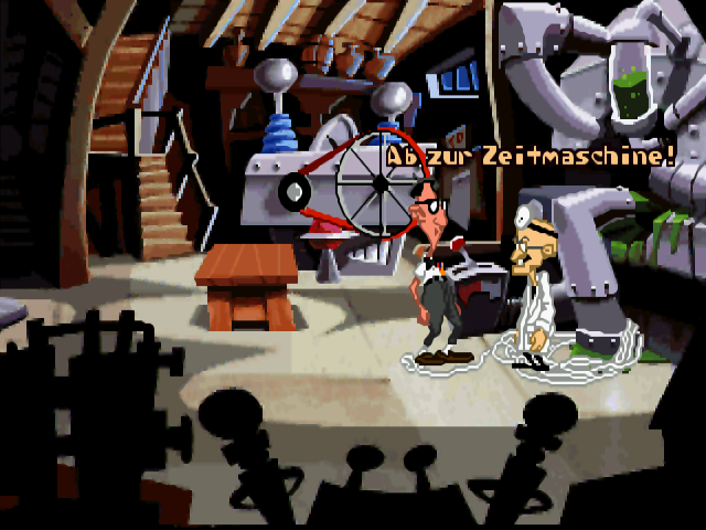 Maniac Mansion: Day of the Tentacle (DOS/German)