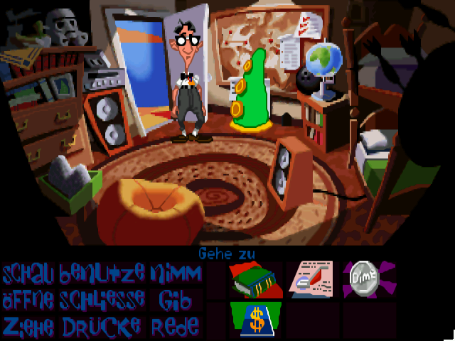 Maniac Mansion: Day of the Tentacle (DOS/German)