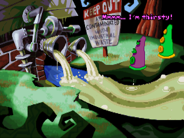 Maniac Mansion: Day of the Tentacle (DOS/English)