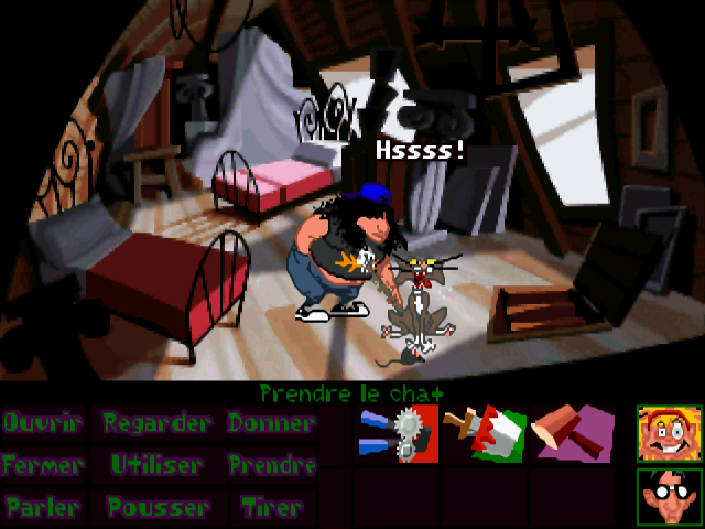 Maniac Mansion: Day of the Tentacle (DOS/French)