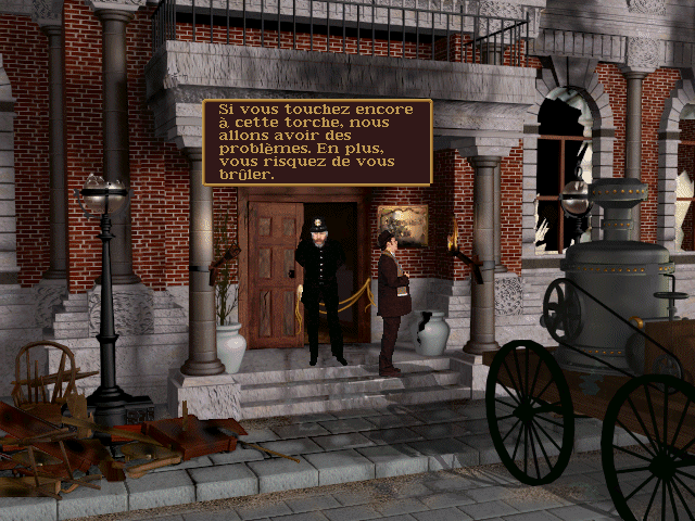The Lost Files of Sherlock Holmes: Case of the Rose Tattoo (DOS/French)
