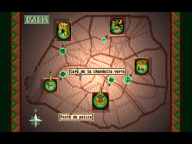 Broken Sword: The Shadow of the Templars (PlayStation/French)