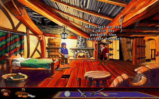 Touché: The Adventures of the Fifth Musketeer (DOS/French)